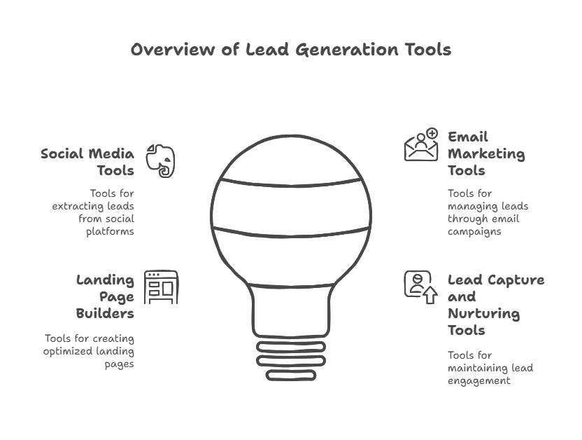 Types of SocLeads Lead Generation Tools